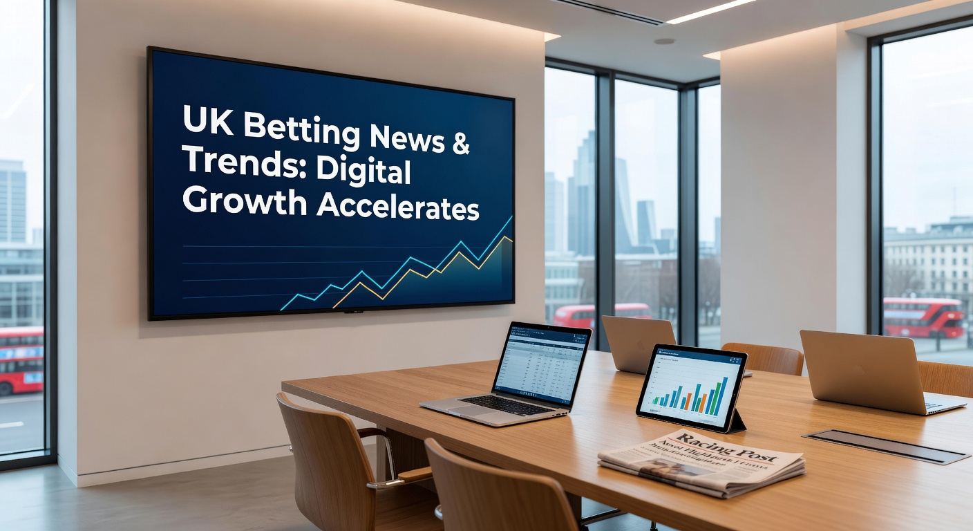 Graph showing UK gambling yield trends with declining online GGY amid rising activity