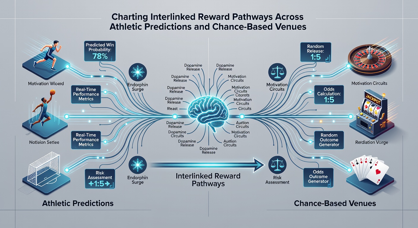Flowchart illustrating data flow between sports prediction rewards and casino bonus activation