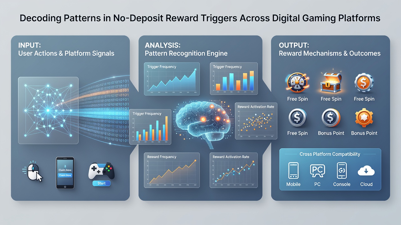 Analytics dashboard displaying reward trigger data across gaming platforms