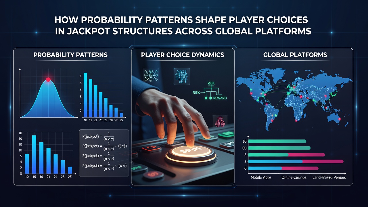 Analysis of jackpot probability distributions influencing selections on worldwide gaming sites
