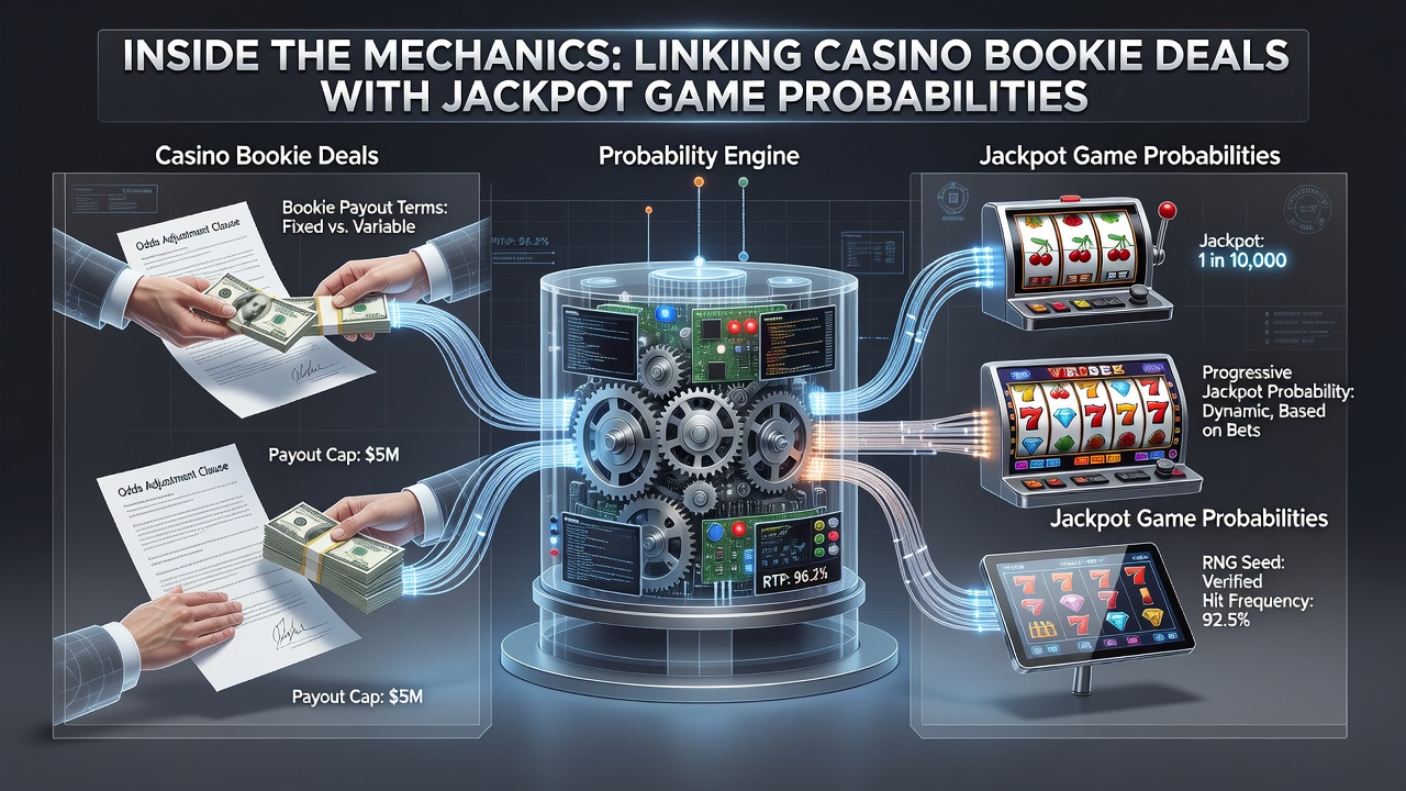 Chart illustrating how bonus wagering requirements expand exposure to progressive jackpot triggers