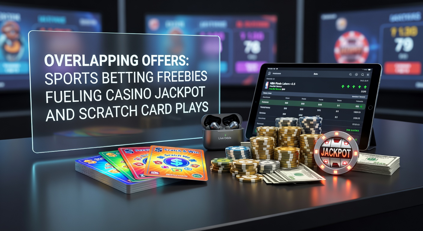 Graph showing crossover from sports betting free bets to casino jackpots and scratch cards, with rising trend lines for player engagement